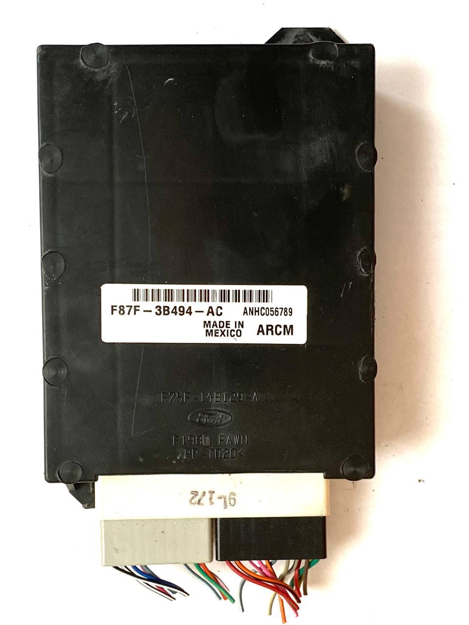 Електронний блок керування Ford F87F-3B494-AC / F87F3B494AC / ARCM / F75F-1413129-A / F75F1413129A