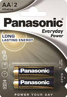 Батарейка Panasonic LR06 EVERYDAY POWER ALKALINE блистер 2шт LR6REE/2BR