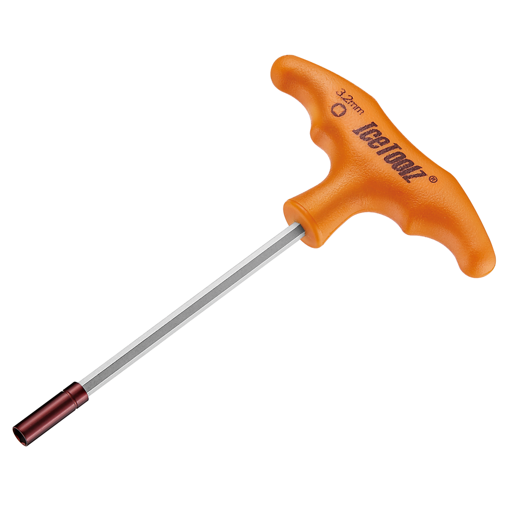 Ключ Ice Toolz 12C7 для спиць 5.5 mm з Т-подібною ручкою під шестигранний ніпель