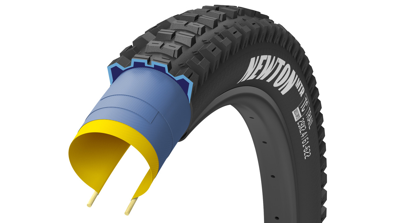 Покришка 27.5x2.4 (61-584) GoodYear NEWTON MTR Trail Tubeless Complete, Black