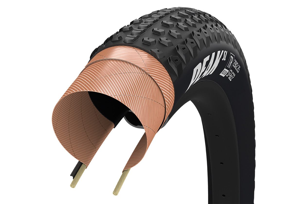Покрышка 29x2.4 (61-622) GoodYear Peak SL Tubeless Ready Folding Black, 60tpi