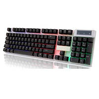 Проводная игровая USB клавиатура ZORNWEE ZE-960 c RGB подсветкой Black pkd