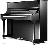 Клавішний інструмент pianino Ritmuller Canon 118 EU czarny połysk + chrom