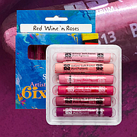 Набор сухой мягкой пастели ARTSPECTRUM Red Wine Roses (6 шт.)