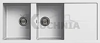 Кухонна мийка Elleci Unico 500 Bianco (G68) Granitek (Lgu50068)
