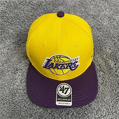 Снепбек жовтий Los Angeles Lakers Лос deader Лейкерс бейсболка, сніпбек, snapback