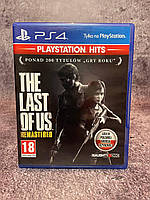 Диск для PlayStation 4 с игрой The Last of Us Remastered с русской озвучкой