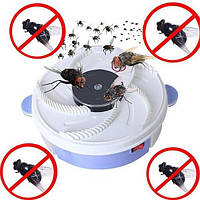 Ловушка для насекомых USB Electric Fly Trap Mosquitoes №D06-3 Бело-голубая Techo