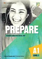 Книга для учителя Prepare! Updated 2nd Edition 1 Teacher's Book with Digital Pack