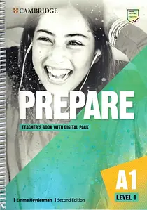 Книга для вчителя Prepare! Updated 2nd Edition 1 Teacher's Book with Digital Pack