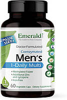 Биодоступные ежедневные витамины премиум-класса Emerald Labs Men's 1 Daily Multi 60 капсул