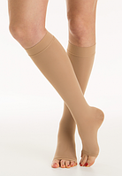 Компресійні гольфи від варикозу RELAXSAN МEDICALE SOFT 2 клас компресії відкритий носок (мисок) для жінок