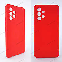 Чехол силиконовый Samsung A53 5g / Чехол на Самсунг А53 (Soft Silicone Cover) красный