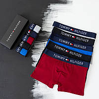 Трусы мужские Tommy Hilfiger 5 шт в упаковке / мужские боксеры / мужские трусы томми хилфигер