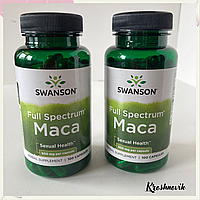 Swanson Peruvian Maca Мака перуанська 500 мг, 100 капсул