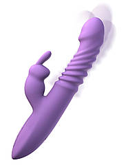 Багатофункціональний вібратор Fantasy For Her Her Thrusting Silicone Rabbit від Pipedream ZIPEXPERT