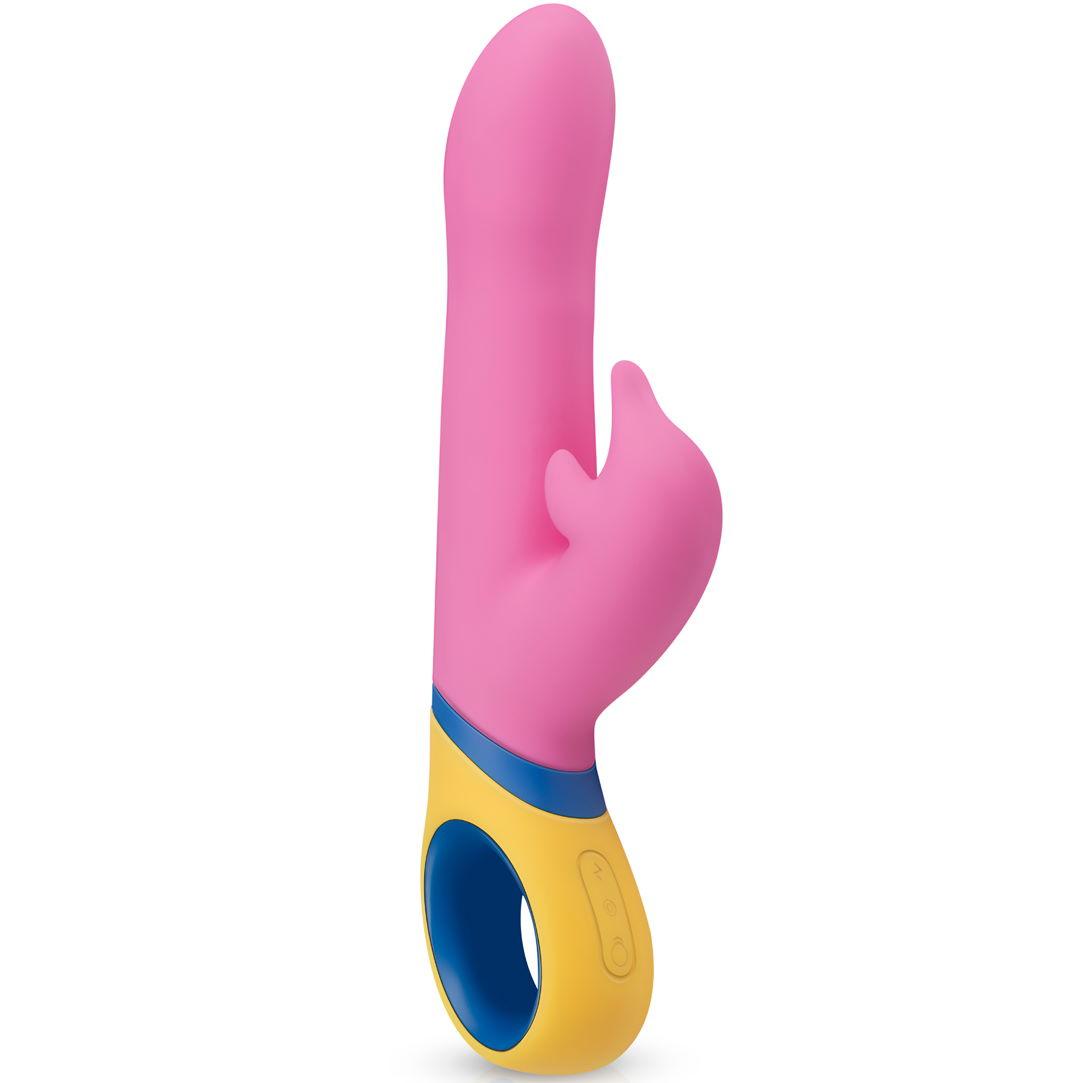 Вібратор із функцією ротації PMV20 Copy - Dolphin Vibrator ZIPEXPERT, фото 1