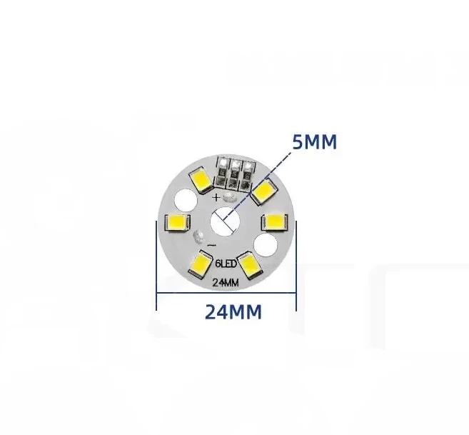 Світлодіодні зборки SMD 2835 лампа 3 Вт 5 В (Біле світло)