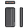 Зовнішній акумулятор Power bank LENYES PX163 10000 mAh компактний універсальний на 2 входи Чорний, фото 5