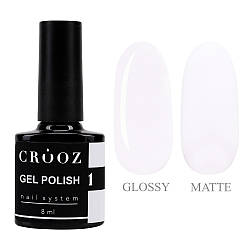 Гель-лак CROOZ GEL POLISH #1, 8 мл