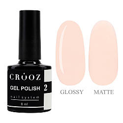 Гель-лак CROOZ GEL POLISH #2, 8 мл