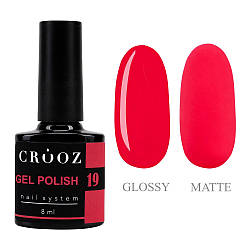 Гель-лак CROOZ GEL POLISH #19, 8 мл