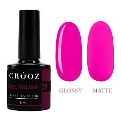 Гель-лак CROOZ GEL POLISH #20, 8 мл