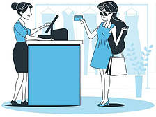 Каса для магазину одягу / взуття