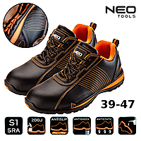 Ботинки рабочие, кожаные, SВ, стальной подносок, размер 44 NEO Tools 82-105