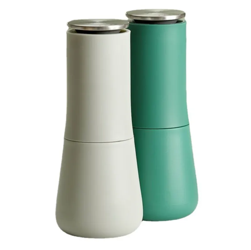 Набір подрібнювачів млинів для солі та перцю 2в1 SALT AND PAPPER POT T-2