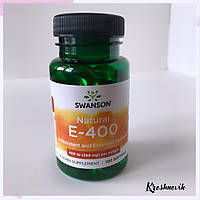 Swanson Вітамін E Vitamin E Mixed Tocopherols 400 IU (268 мг) 100 капсул