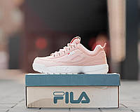 Кросівки жіночі Fila Disruptor II Pink філа дісраптор рожеві