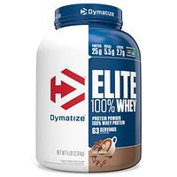 Elite, 100-ный Сывороточный Протеин, Кофе Мокко, Dymatize Nutrition,27 кг