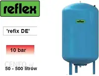 Водонагрівач Reflex Refix Ciśnieniowe naczynie wzbiorcze do instalacji wody pitnej DE 100l. (73.06.600)