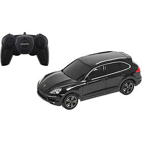 Машинка на радіокеруванні Porsche Cayenne Turbo Rastar 46100 black 1:24 , Toyman