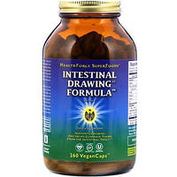 Intestinal Drawing Formula (формула для кишечника) в капсулах, HealthForce Superfoods, 260 вегетарианских