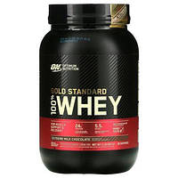 Сывороточный протеин изолят Optimum Nutrition (100% Whey Gold Standard) 909 г со вкусом молочного шоколада