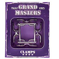 Металлическая головоломка Grand Master Puzzles CLAMPS Eureka 3D Puzzle 473256, Vse-detyam