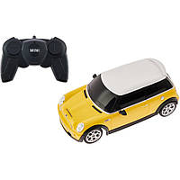 Машинка на радиоуправлении BMW Mini Cooper Rastar 15000 yellow 1:24, Land of Toys