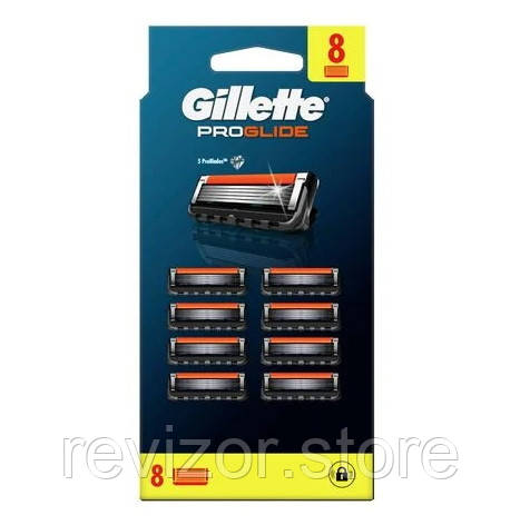 Змінні касети для гоління 8 шт Fusion ProGlide (Original) - Gillette - фото 1 - id-p661780313