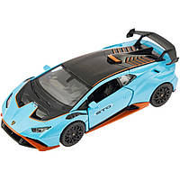 Машинка модель Lamborghini Huracan STO Rastar 64300 blue 1:32 , World-of-Toys