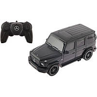 Машинка на радиоуправлении Mercedes-Benz G63 Rastar 95800 black 1:24 , Land of Toys