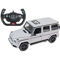 Машинка на радиоуправлении Mercedes-Benz G63 AMG Rastar 95760 white 1:14 , Land of Toys