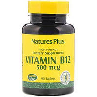 Витамин B12 Nature's Plus ( Vitamin B12) 500 мкг 90 таблеток