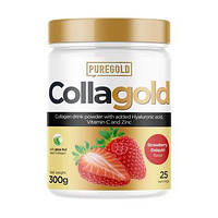 Коллагеновый порошок клубничный дайкири Pure Gold (Collagold) 300 г