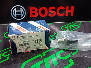 Датчик тиску палива 0 281 002 942 (0281002700) СR BOSCH MERCEDES BENZ, CHRYSLER, DODGE, EVOBUS