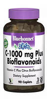 Витамин С-1000 + биофлавоноиды Bluebonnet Nutrition (C-1000 Mg Plus Bioflavonoids) 1000 мг 90 капсул