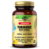 Экстракт кореня куркумы Solgar (Turmeric Root Extract) 400 мг 60 капсул