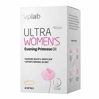 Масло примули вечерней для женщин VPLab (Ultra Women's Evening Primrose oil) 60 мягких капсул