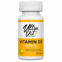 Витамин Д3 VPLab (Vitamin D3 4000IU) 4000 МЕ 120 мягких капсул